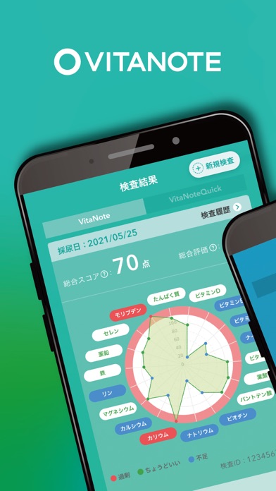 VITANOTE - 栄養改善のための検査・サプリのおすすめ画像1