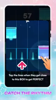 kpop dancing tiles: music game iphone screenshot 3