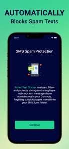 Robot Spam Text Blocker screenshot #3 for iPhone