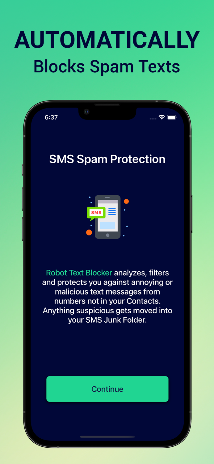 Robot Spam Text Blocker