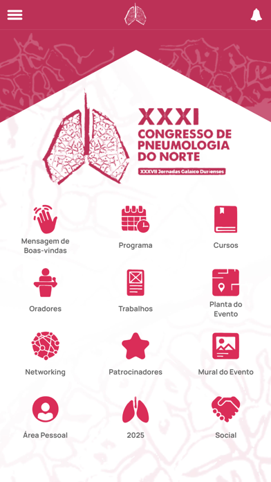 XXXI Pneumologia do Norte Screenshot