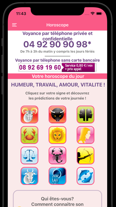 Divinologue: horoscope,voyance Screenshot