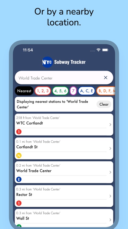 NYC Subway Tracker