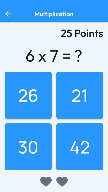I Like Math App - Math Quiz