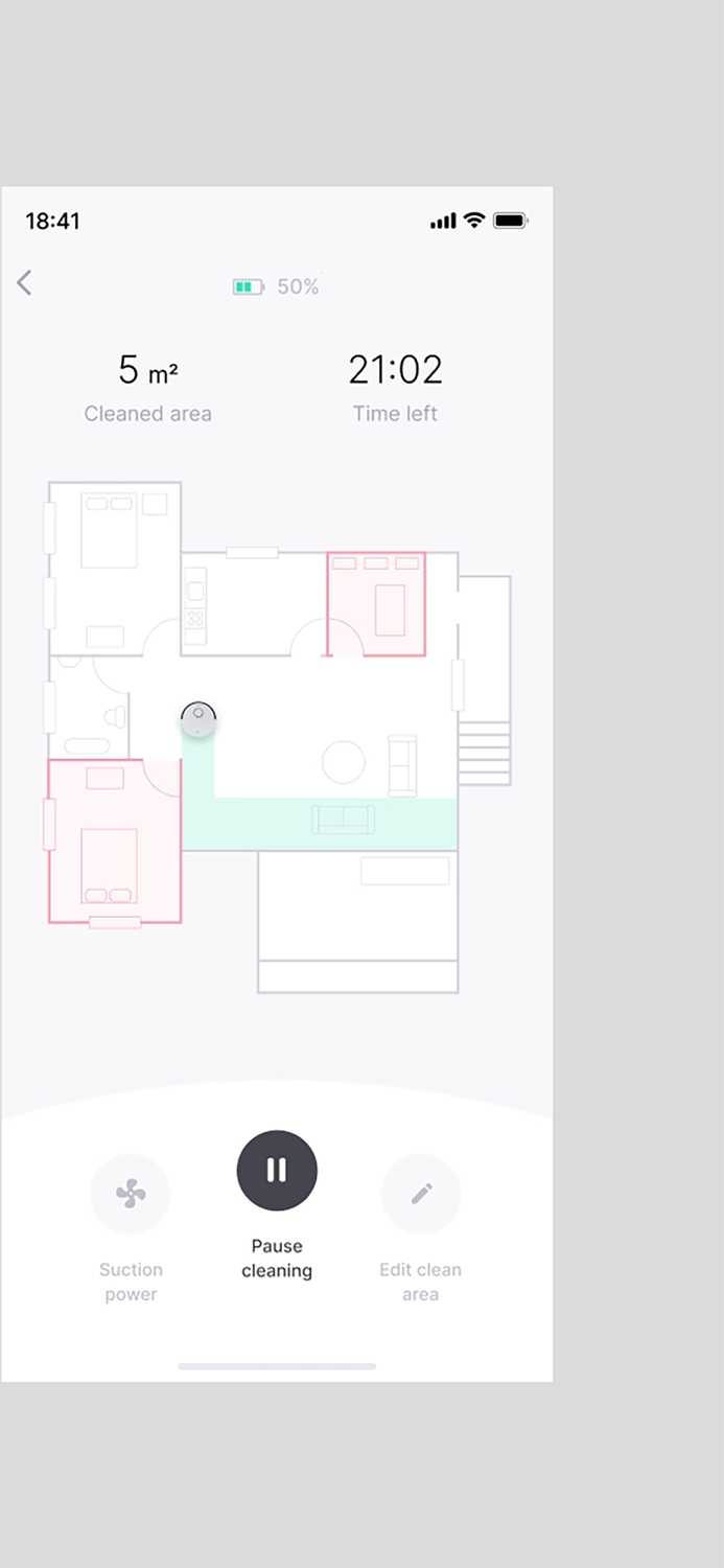 Connect Robot Vacuum Cleaner