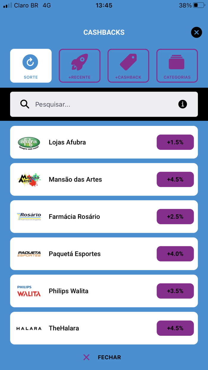 Cashback Emagrecentro