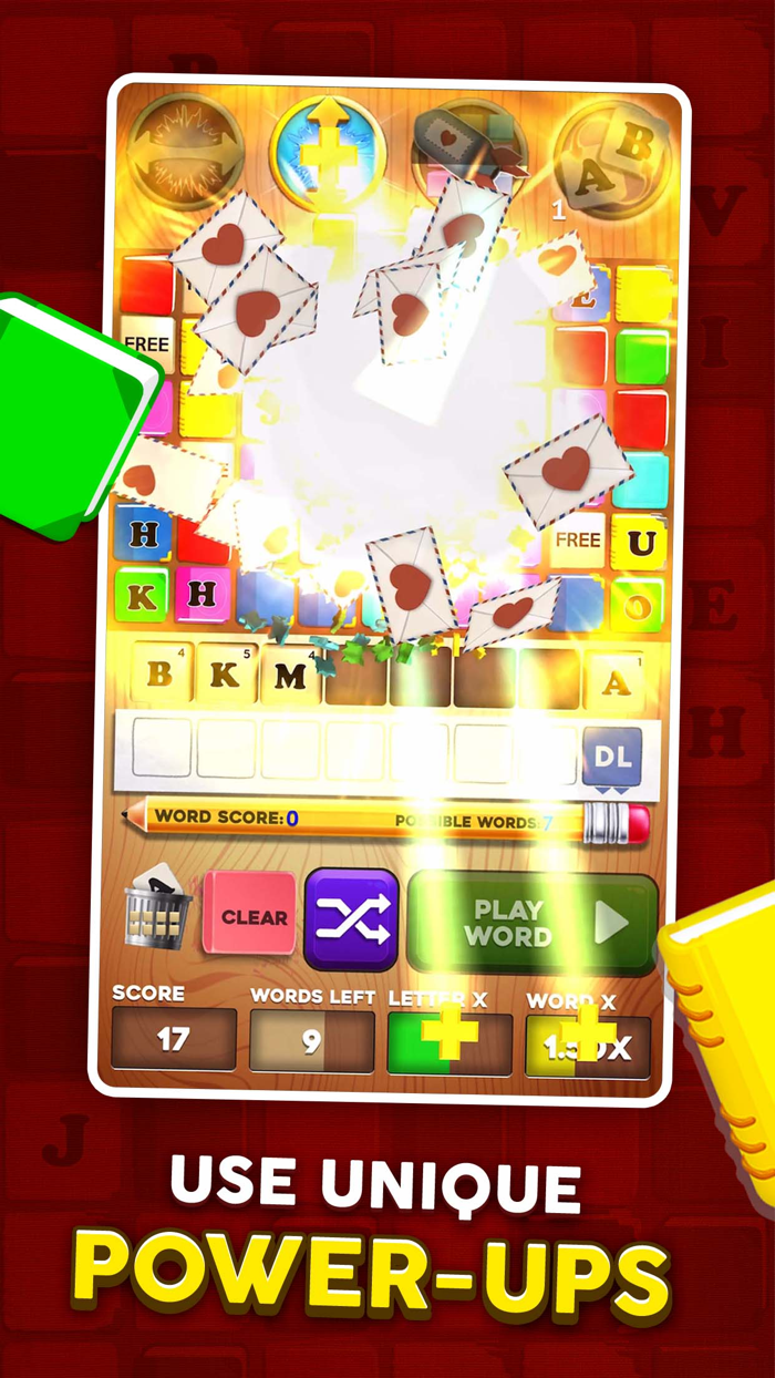 Word Wager - Match 3 Word Game