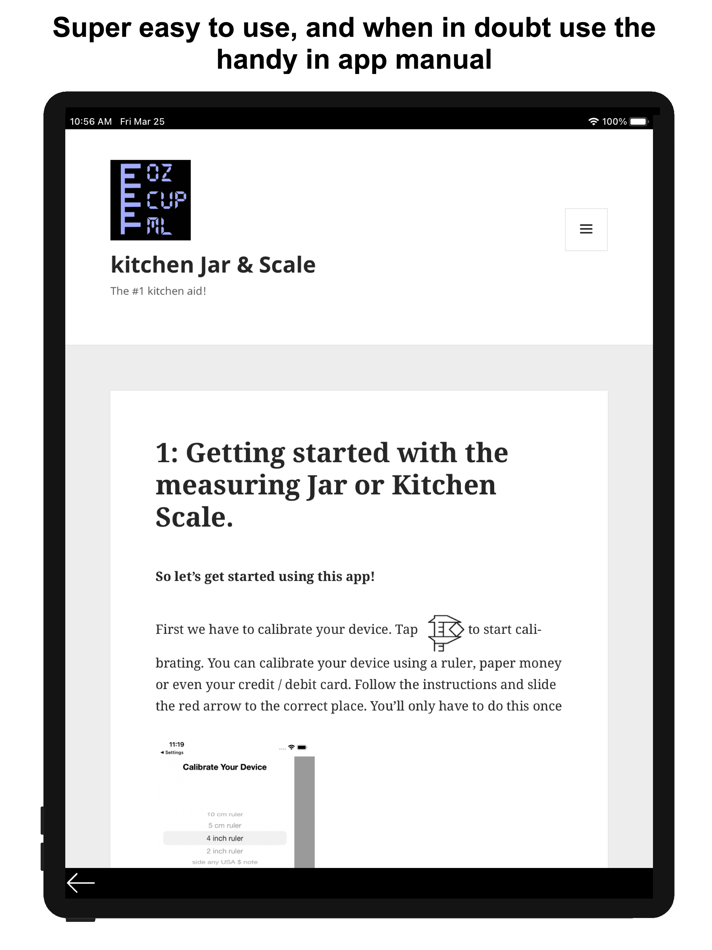 #5. Measuring Cup & Scale for iPad (iOS) By: Klaas Kremer
