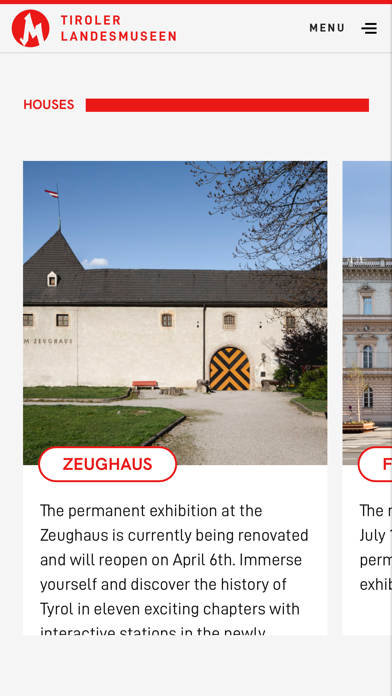 Die Tiroler Landesmuseen Screenshot