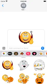 How to cancel & delete halloween emoji by emoji world 3