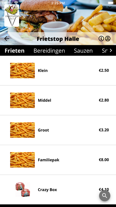 Frietstop Halle Screenshot