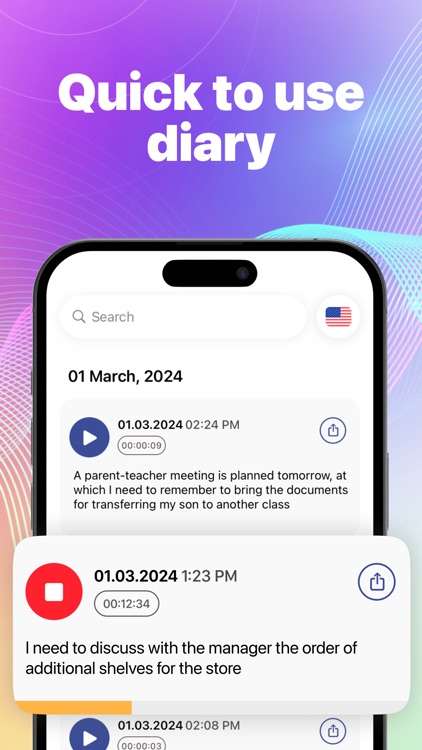 Echo - Voice Notes & AI Diary