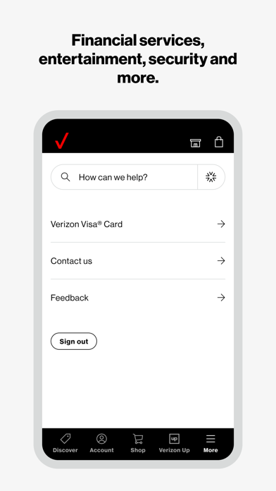 Screenshot #3 pour My Verizon