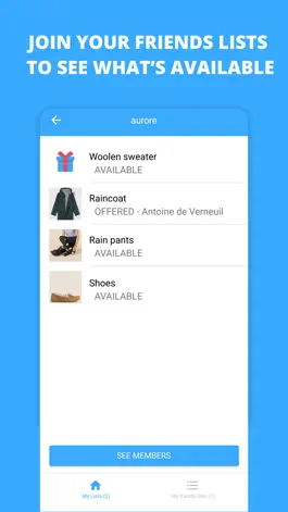 Game screenshot My Gift Ideas - Gift list hack