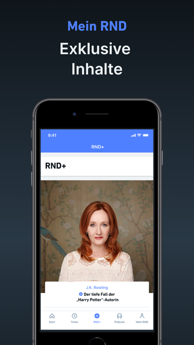 RND - Nachrichten und Podcast Screenshot