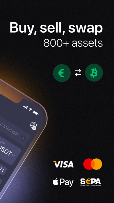 Screenshot #2 pour ChangeNOW: Crypto Exchange App