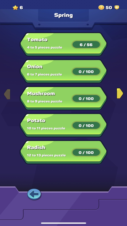 #2. Polygon Jigsaw Riddle Exercise (iOS) Podle: Prathed Sangwongvanit