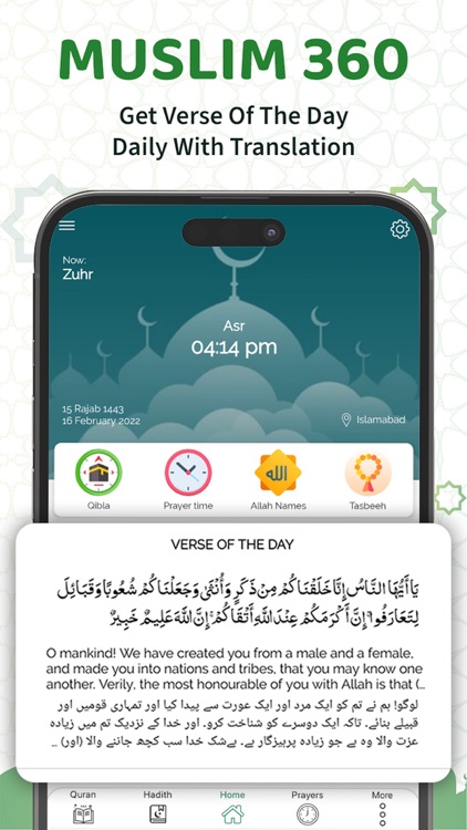 Muslim 360-Prayer Time, Quran