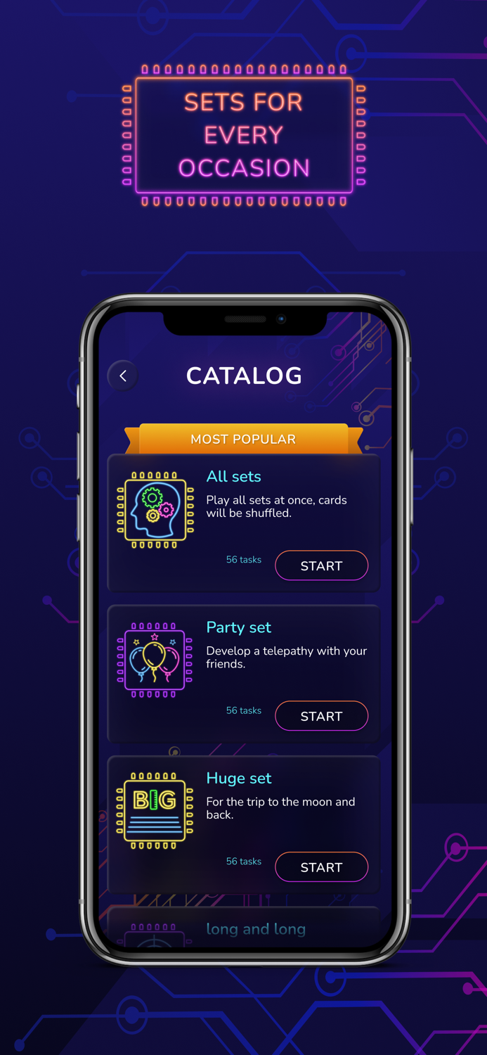Theres a contact - party game