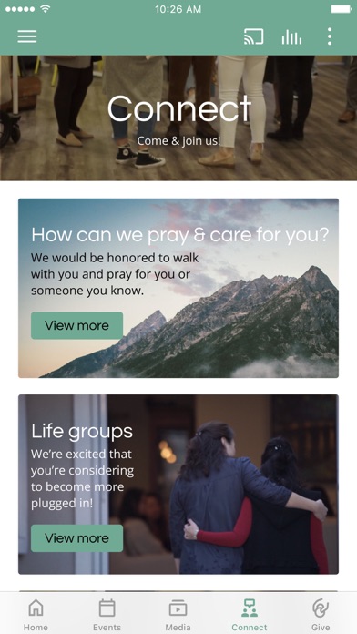 EPC English Ministry Screenshot