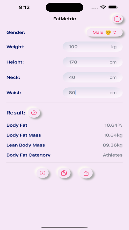 FatMetric: Body Fat Calculator - 1.0.1 - (iOS)