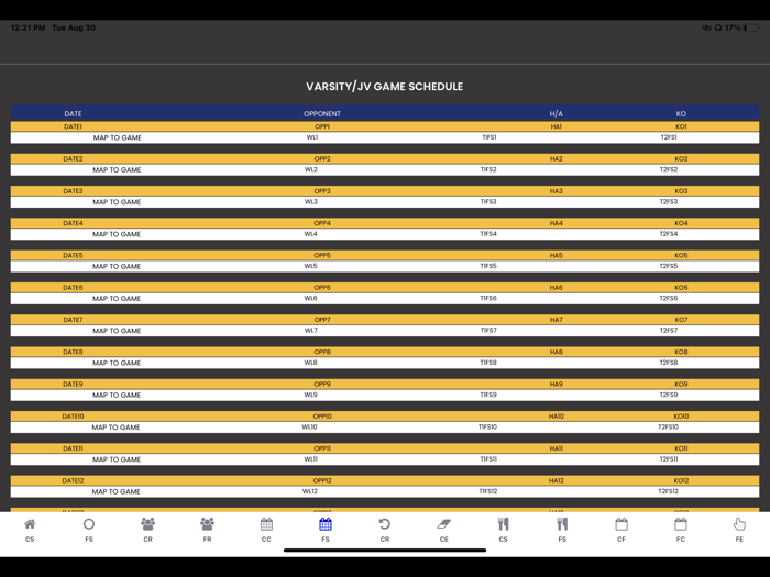 Neuqua Wildcats Rugby CoachApp