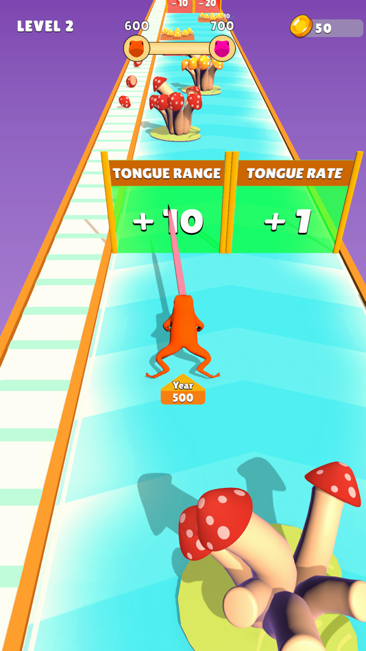 #3. Feed the Toad Run (iOS) 由: Rawky Studios
