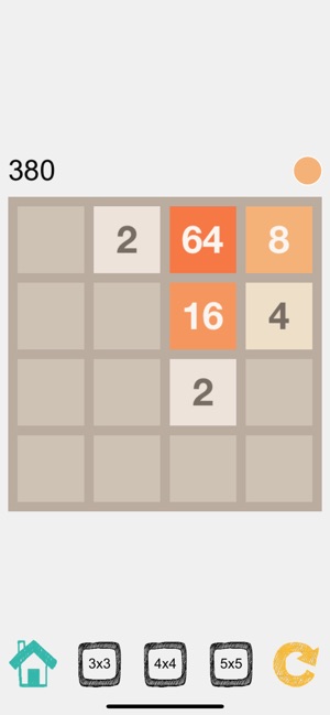 ‎2048 (3x3, 4x4, 5x5) AI