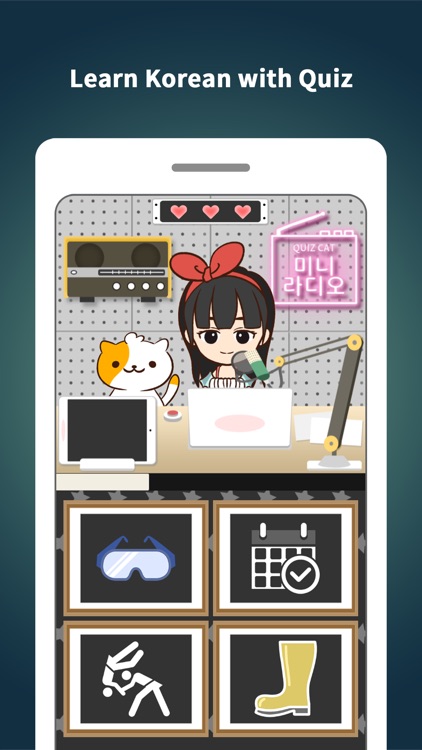 Quiz Cat : Learn Korean