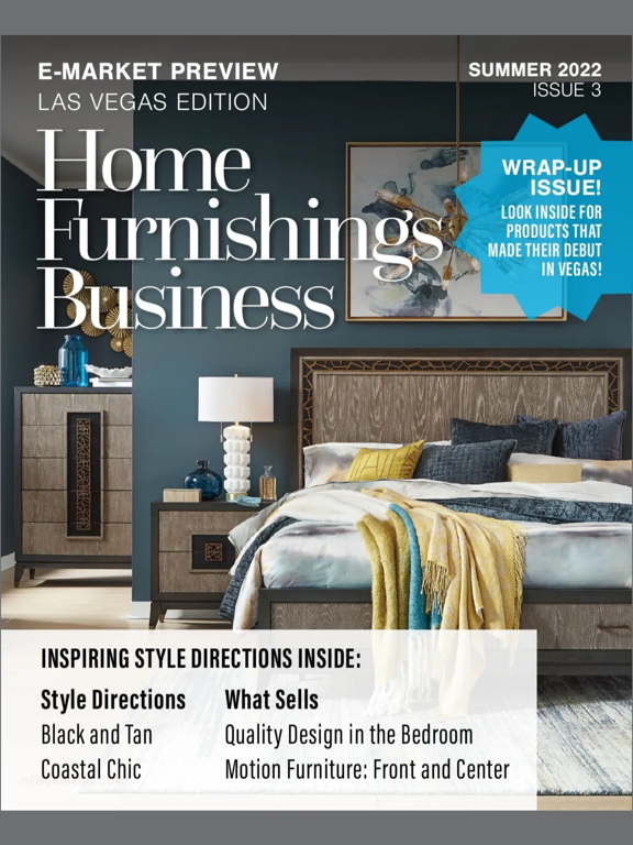 Home Furnishings Business iPad screenshot 2 - Business app