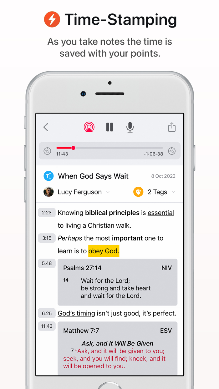 Spirit Notes Christian Notes