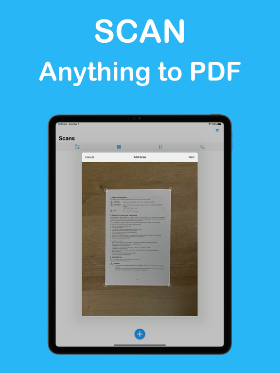 Scanmate: Pocket PDF Scannerのおすすめ画像1