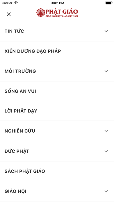 Phật Giáo - phatgiao.org.vn Screenshot