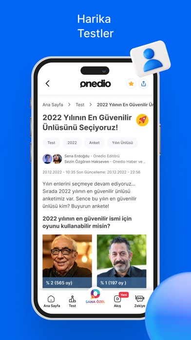 Onedio – İçerik, Haber, Test Screenshot