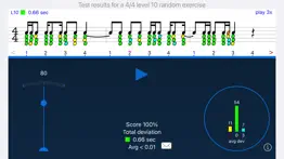 rhythm sight reading trainer iphone screenshot 1