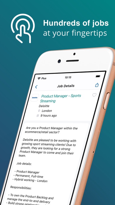 Screenshot #3 pour Jobsite - UK Job search app