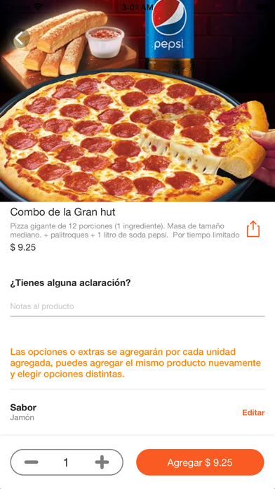 Ya! - Comida local a domicilio Screenshot