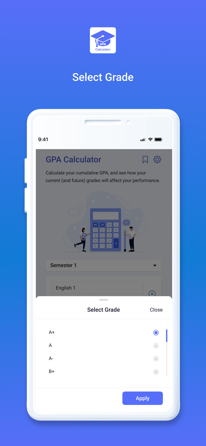 GPA Calculator-MyPerfectWords