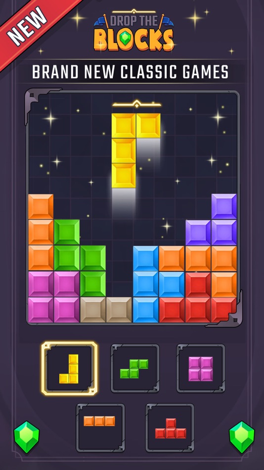 #1. Drop Blocks Puzzle (iOS) 由: LITTLE HEDGEHOGS LIMITED