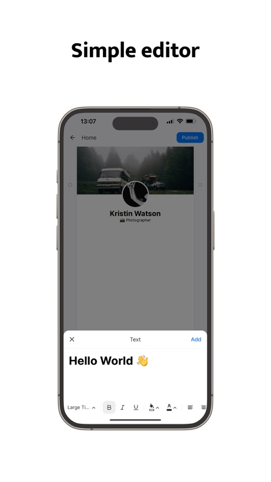 #3. Link In Bio Websites - Mssg.me (iOS) 由: Maksym Kholod