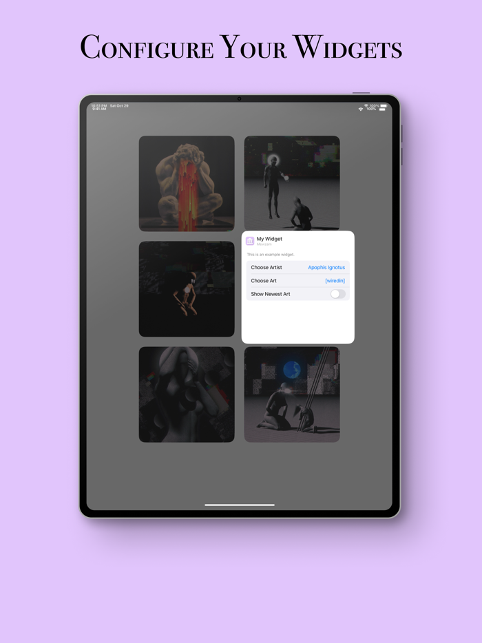 Mewzam Sell Widgets of Art