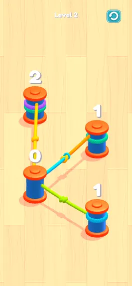 Game screenshot Knot the Ropes apk