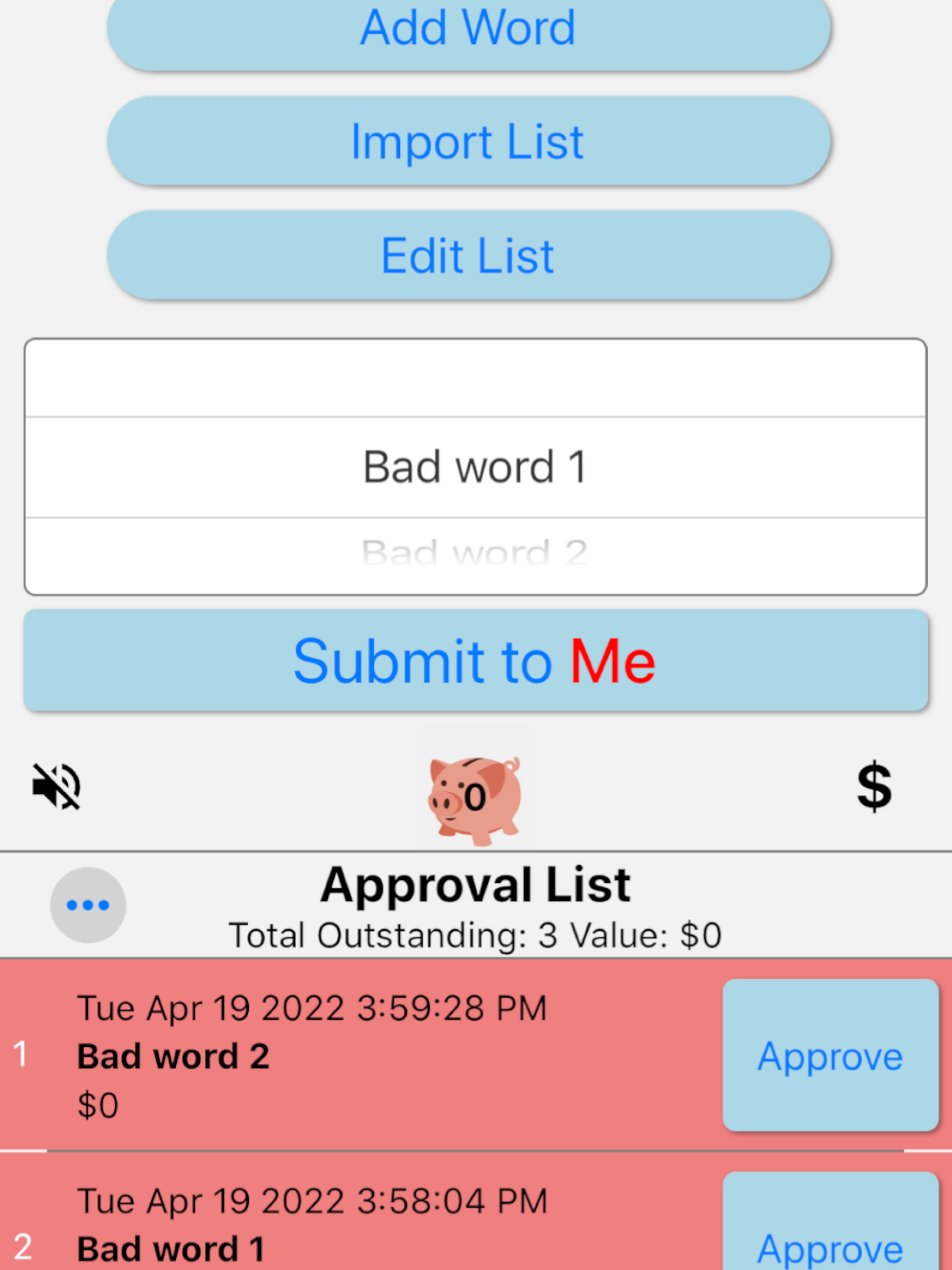 Swear Tracker