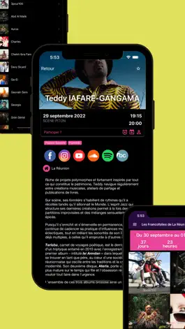 Game screenshot Francofolies de la Réunion apk