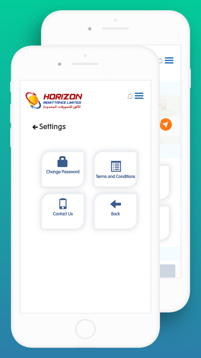 Horizon Remittance Screenshot