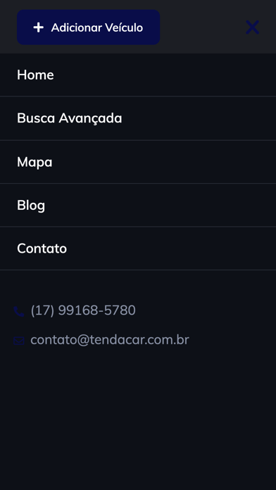 Tendacar Screenshot