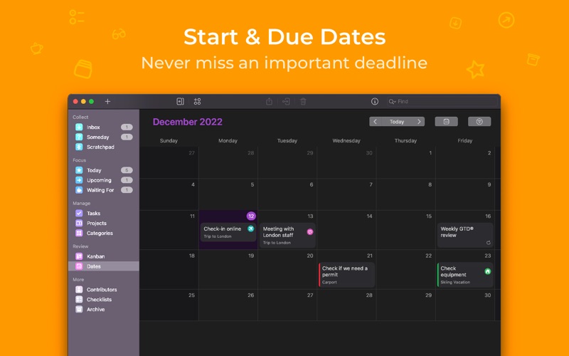 Screenshot #4 for Firetask | Task List & Planner