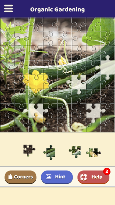Organic Gardening Puzzle Screenshot