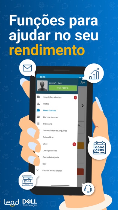 Aprendizado Acessível - Lead Screenshot
