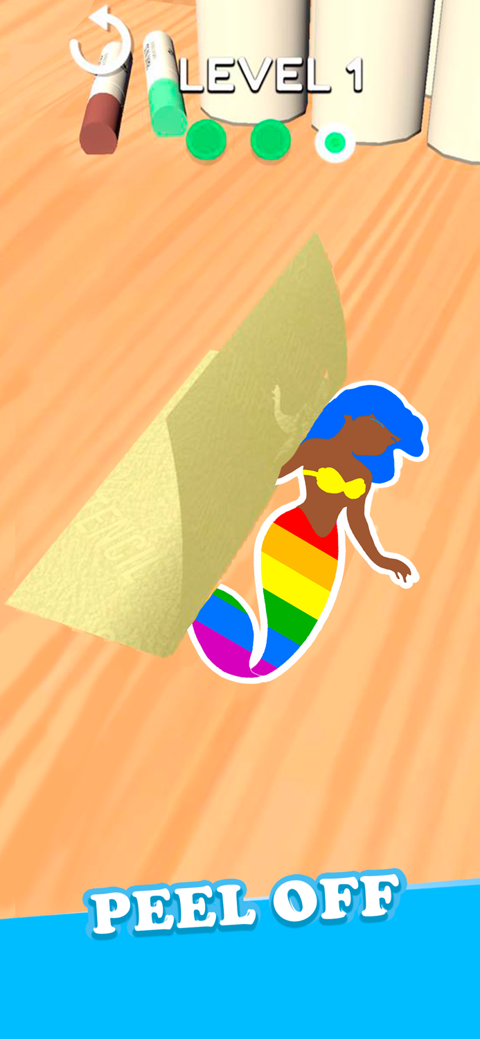 Sticker Art - Coloring game